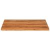 VidaXL Table Top 70x70x2.5 Cm Square Solid Acacia Wood, Wooden Table Top, Coffee Table Top, Top 370932