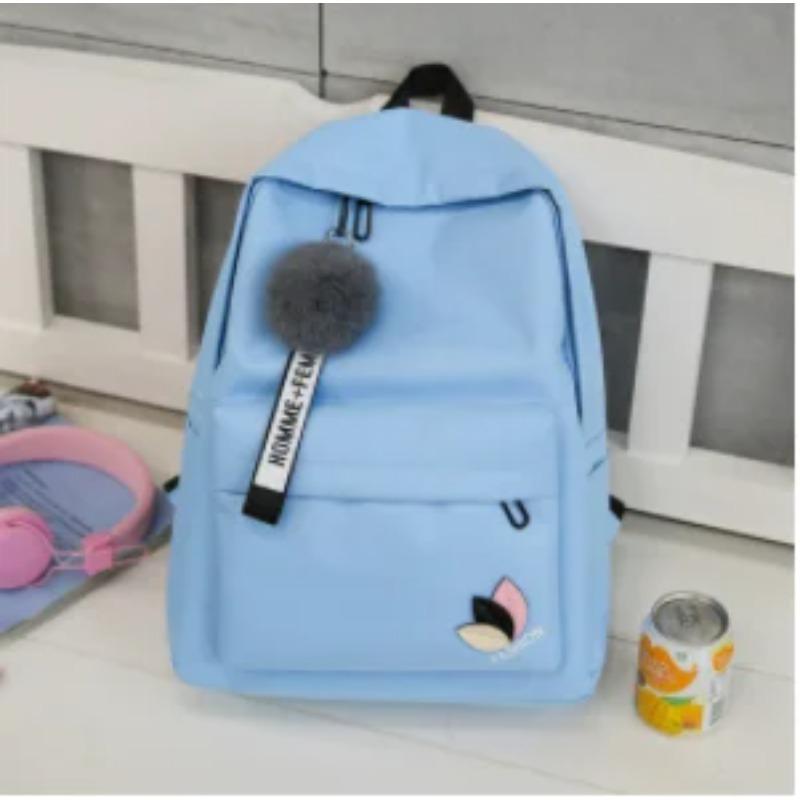 Backpack Version of Printed Leaves Backpack Female School Bags for Student Backpack Women Bookbag Teen Casual Schoolbag