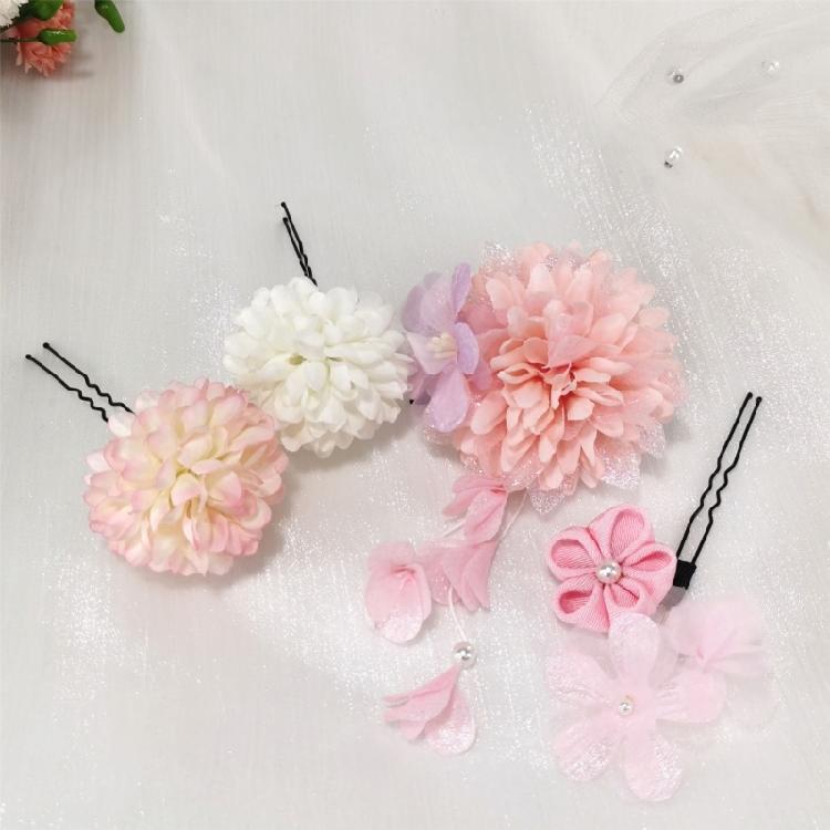 Beautiful Hairpins Japonism Tsumami Kimono Traditional Costume Japonisme Cosplay