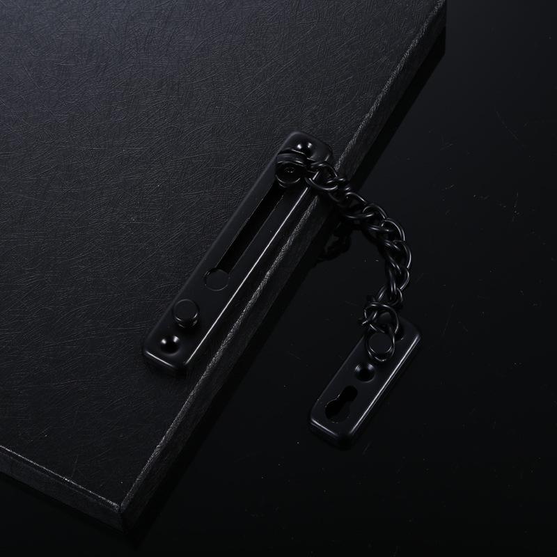 304 Stainless Steel Punch-Free Anti-Theft Door Lock for Hotels and Dormitories