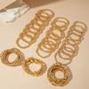 Accessories, Metal Wind Beaded Bracelets, Geometric Trend Hip Hop Bracelets Wholesale