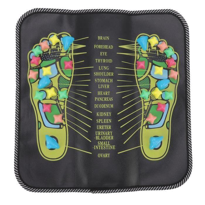 

Hililand reflexology mat Foot massage mat Blood circulation Relieve pain Simulation Stone mat