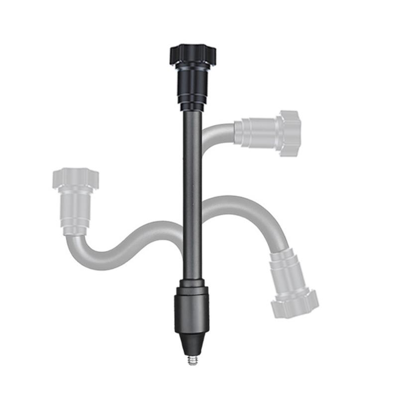 17mm Ball Head To 1/4 Male Screw Adapter Mount Rod For Action Cameras Car Vent Dashboard Phone Tripod Holder Black