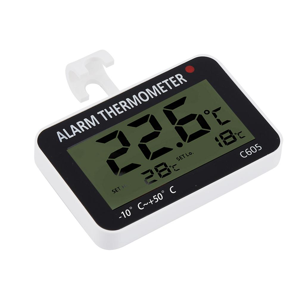 Großes LCD Kühlgefrierschrank Digitales Thermometer Temperaturmesser mit Halterung