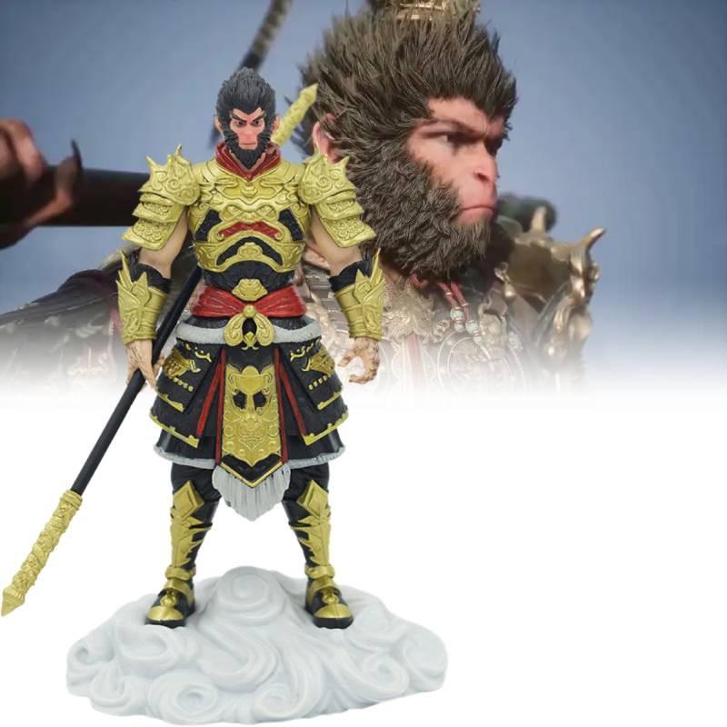 Myth Black Wukong Figurine Game Cartoon Statuary Christmas Gifts Ornament Toy