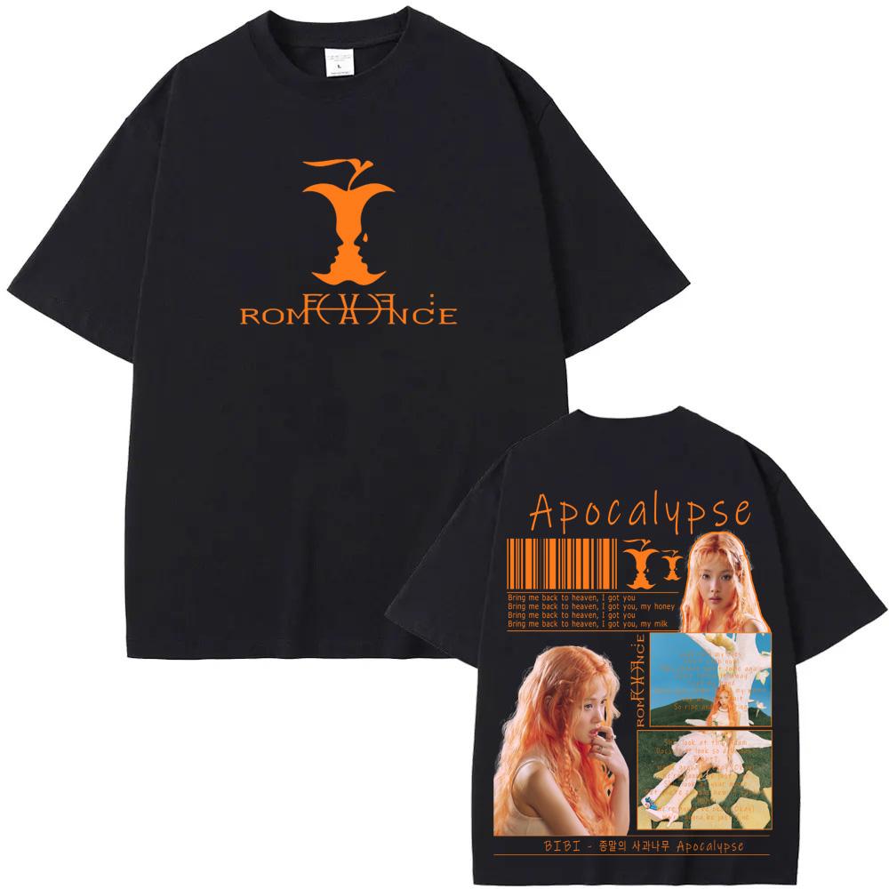 BIBI -  Apocalypse T Shirt Funko Pop Round Neck Cotton Tee-shirt Graphic Printing Punk Casual Tshirt Ropa Mujer Retro Clothing