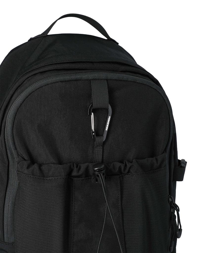 Neikidnis Carabiner Mesh Backpack Black