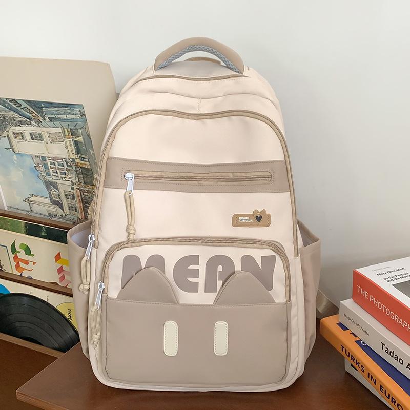 

Children s Schoolbags Elementary School Girls Junior High School Students Large Capacity Letters Boys School Backpack
