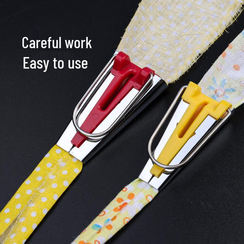 Bias Tape Maker Kit: DIY Quilting & Binding Tool Set (6-50mm)