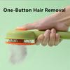 Cat Comb Stainless Steel Cat Brush Massage Cats Hair Comb One-button Pet Hair Remover Pet Grooming Cleaning Tools Pets Supplies