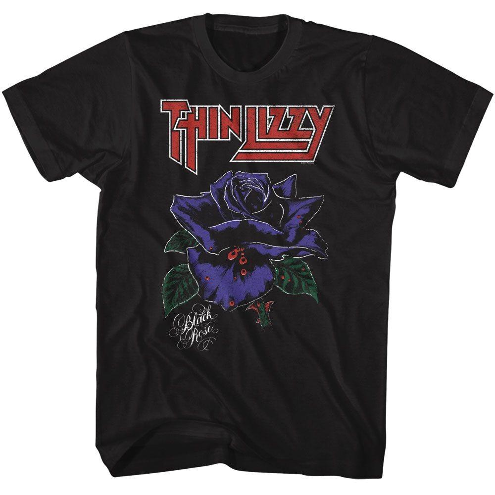 Thin Lizzy Black Rose Svart Musikk T-skjorte