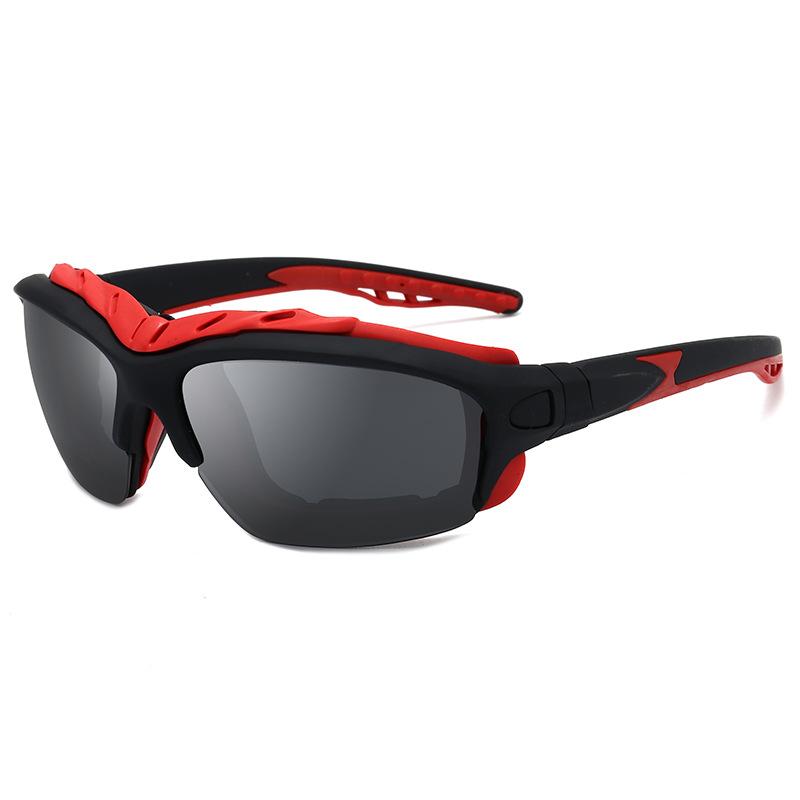 European American Sunscreen Sunglasses Men's Patches Sponge Glasses Wholesale Sports Outdoor Cycling Windproof Riding