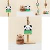 Adorable Bamboo Panda Plush Toy Keychain Cute Bag Accessory With Soft Pp Cotton