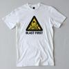 ZUERST BLASTEN! T-Shirt, 80er Jahre Alternative Plattenlabel T-Shirt Noise Rock Indie Post Punk Vintage Stil sonic youth