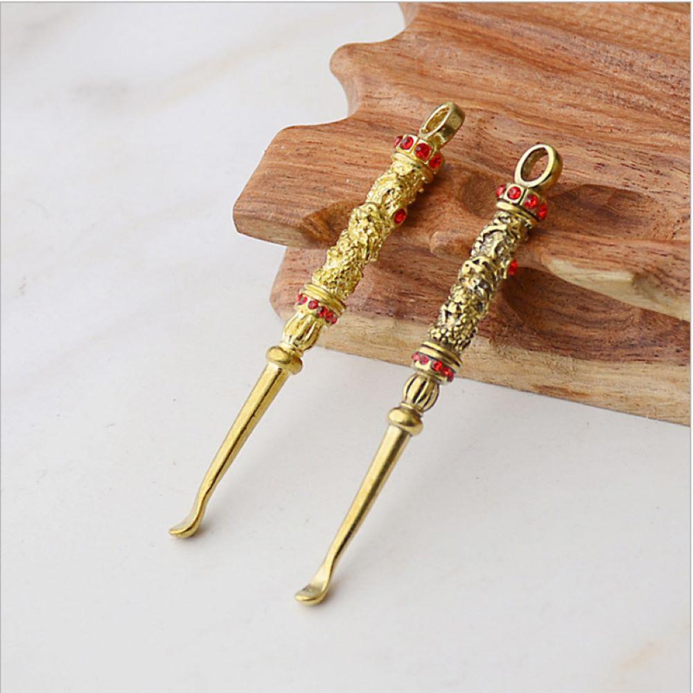 

Спиральная глина для лепки, ушная латунная палочка для чистки дракона, ложка для чистки ушей, кюретка, очиститель для ушей