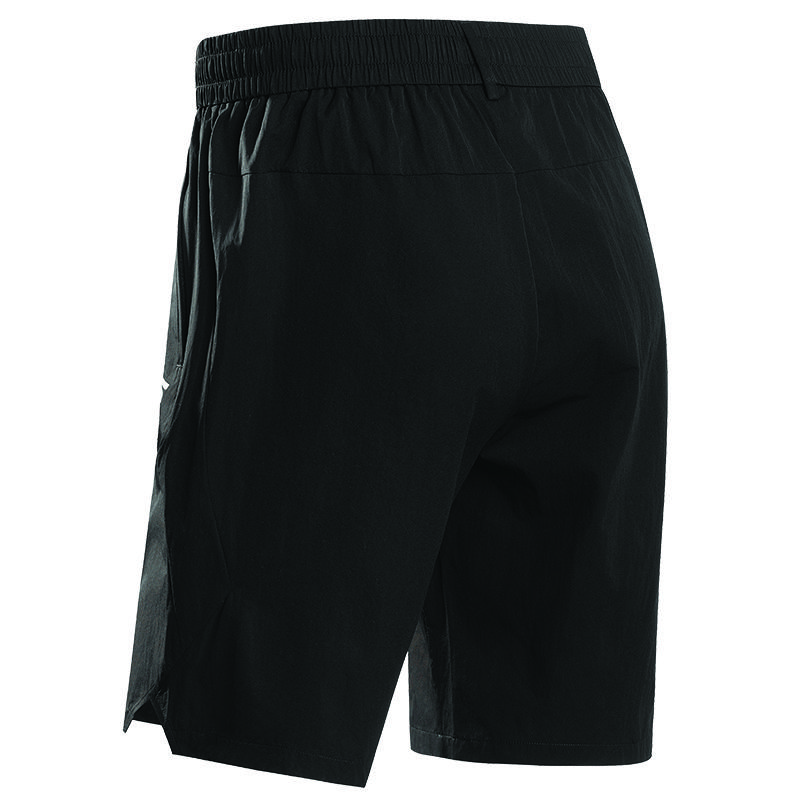 Skechers Cool Comfort Simple Letter Logo Outdoor Sports Breathable Sweat-Wicking High-Stretch Split Loose Casual Shorts Unisex Shorts P225U128-0018