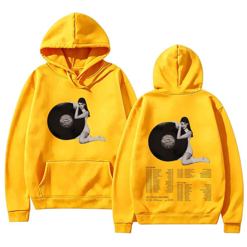 Sienna Spiro My House Tour Hoodies Vintage Graphic Print Sweatshirts Women Aesthetic Street Style Pullover Unisex Y2K Streetwear