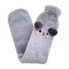 Cartoon Long Hot Water Bottle with Thickened PVC Cover for Winter Bedding