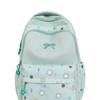 Schoolbag Candy Color Milk Yellow Star Bow Embroidery Gentle Wind Backpack Primary School Students Holiday Outing Small Backpack