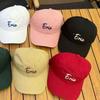 Version of Hats with Letters  Three Dimensional Embroidered Baseball Hat  Fashionable Soft Top Baseball Hat  Spring and Summer Travel Sun Hat  Men