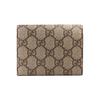 GUCCI GG Supreme Card Case Wallet With Cherries In GG Supreme 476050-K9GXT-8694