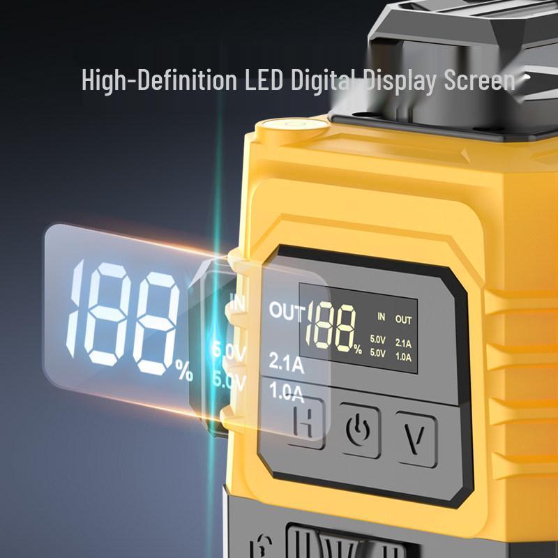 High-Precision Outdoor Infrared 12-Line Laser Level with Auto Leveling
