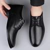 British Luxury Men Classic Business Formal Shoes High Quality Retro Genuine Leather Oxford Dress Shoes Male Warm Winter Shoes