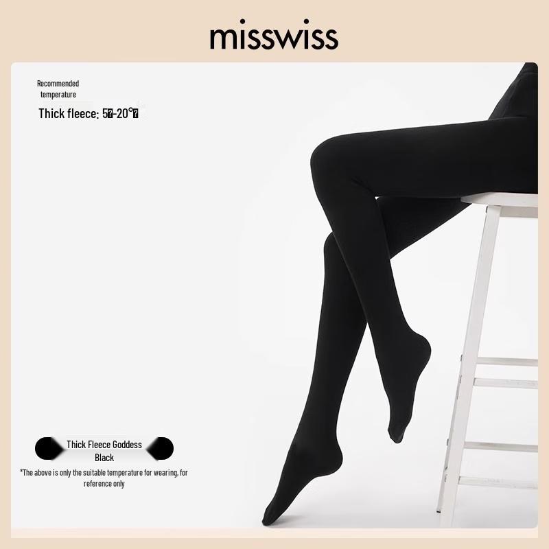 

MissWiss Women s Slimming Fleece-lined Thermal Leggings One Size, Footed