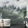 Photomural Forest In The Morning Mist Structural Vinyl 405x270