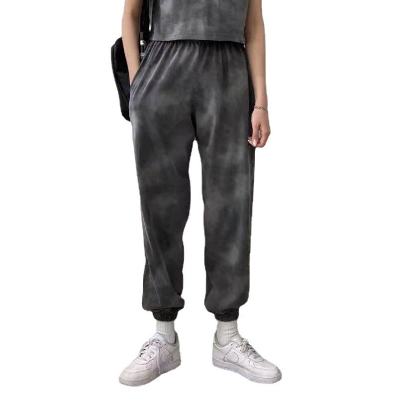 IHUASU Neformální a módní dámský oblek na léto, netradiční letní styl, dvoudílná souprava sportovního oblečení pro ženy