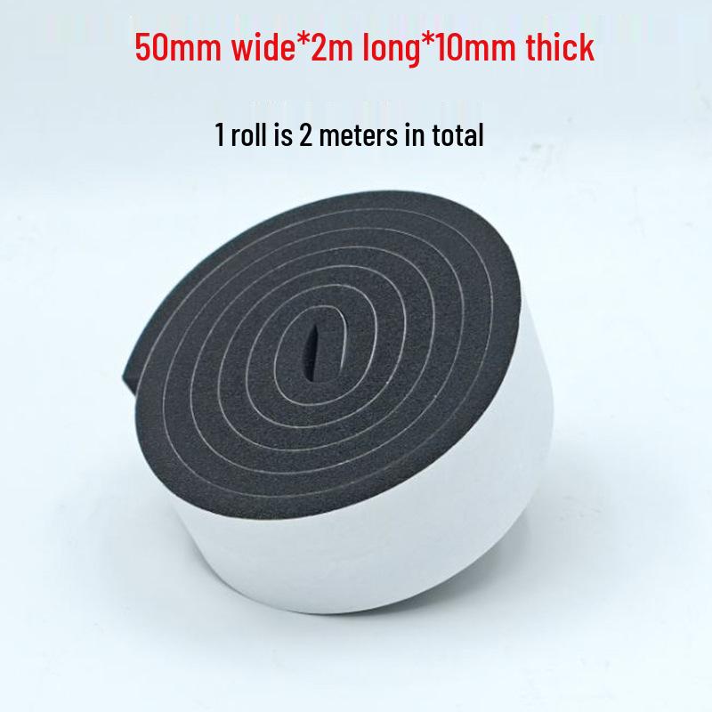 Black Self-Adhesive Fire Retardant Foam Tape