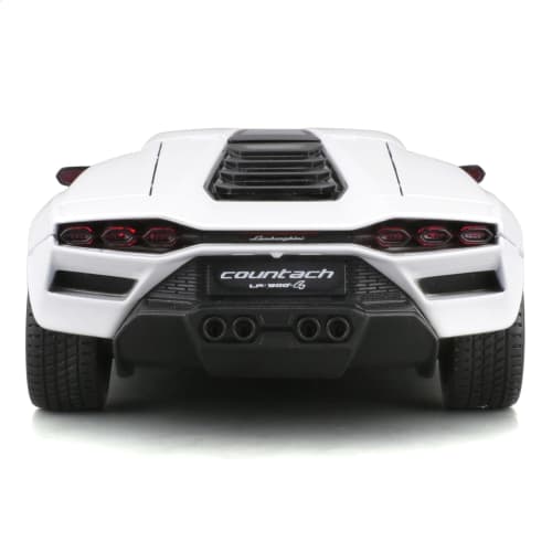 Bburago 1/24 Scale Lamborghini Countach LPI 800-4 White / Diecast Model Car, Finished Product, 18-21102 WT