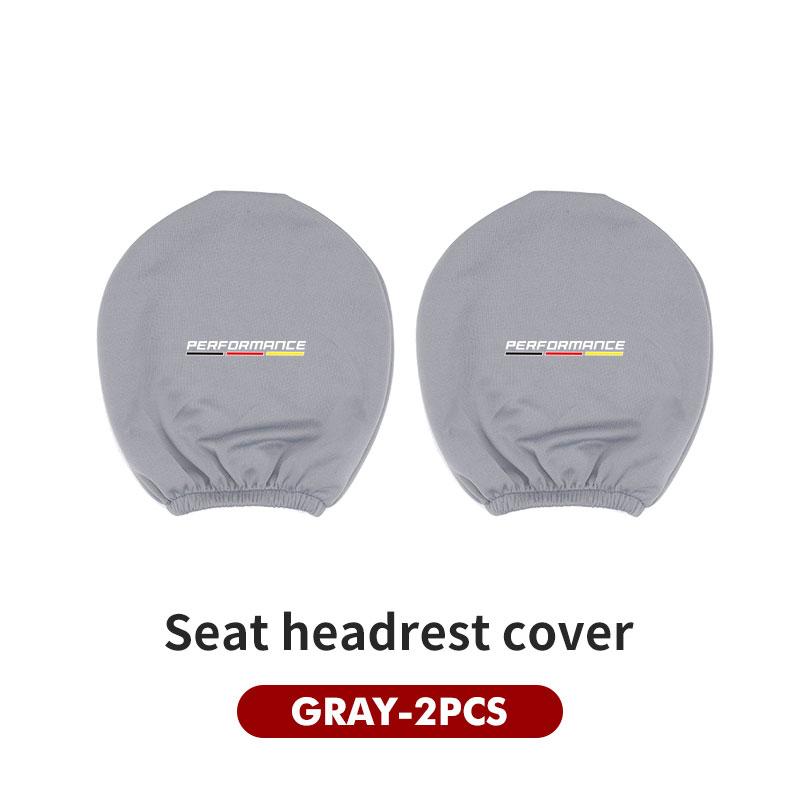 Car Seat Headrest Cover Perforated Pillow Case For BMW 1 3 5 Series G30 G32 G38 2021 2020 2019 2018 E46 E91