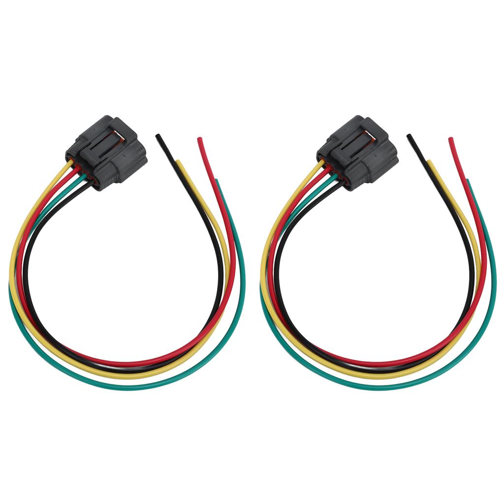 2PCs Connector Plug Pigtail Harness T2T52971SPEC 4Pin Replacement for Mazda B2200 B2600 1990?1993