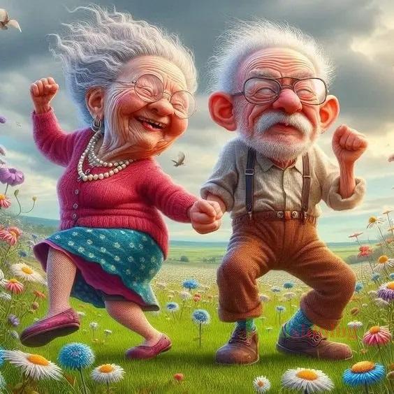 

Смішна стара пара 5D DIY Алмазна живопис Портрет Новинка 2024 Вишивка повними алмазами Нахабна Щаслива Бабуся Ручна робота Мозаїка Домашнє мистецтво Full Round 20x20CM