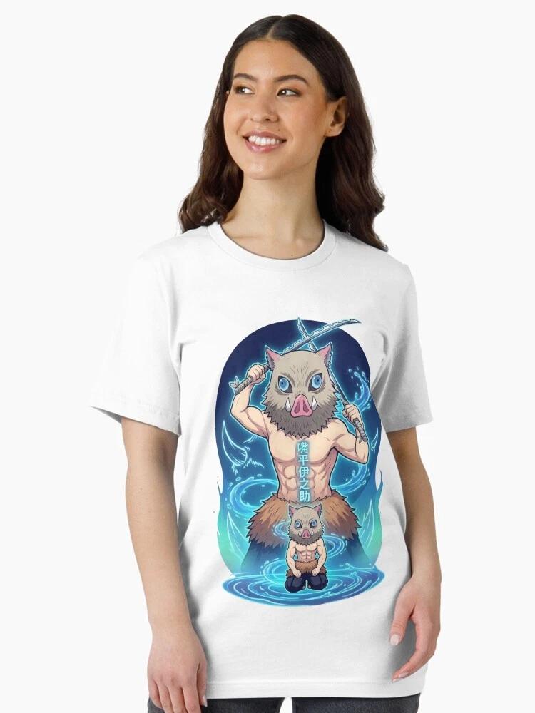 Inosuke Wild Boy V3 Hashira Demon Slayer Hot T Shirt S