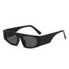 New retro small frame sunglasses for women's high-end fashion street sunglasses, European and American wide-leg sunglasses for women