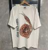 Nine Inch Nails Band Tour Graphic White Unisex Tshirt Reprint For Men Women Unisex T-Shirt