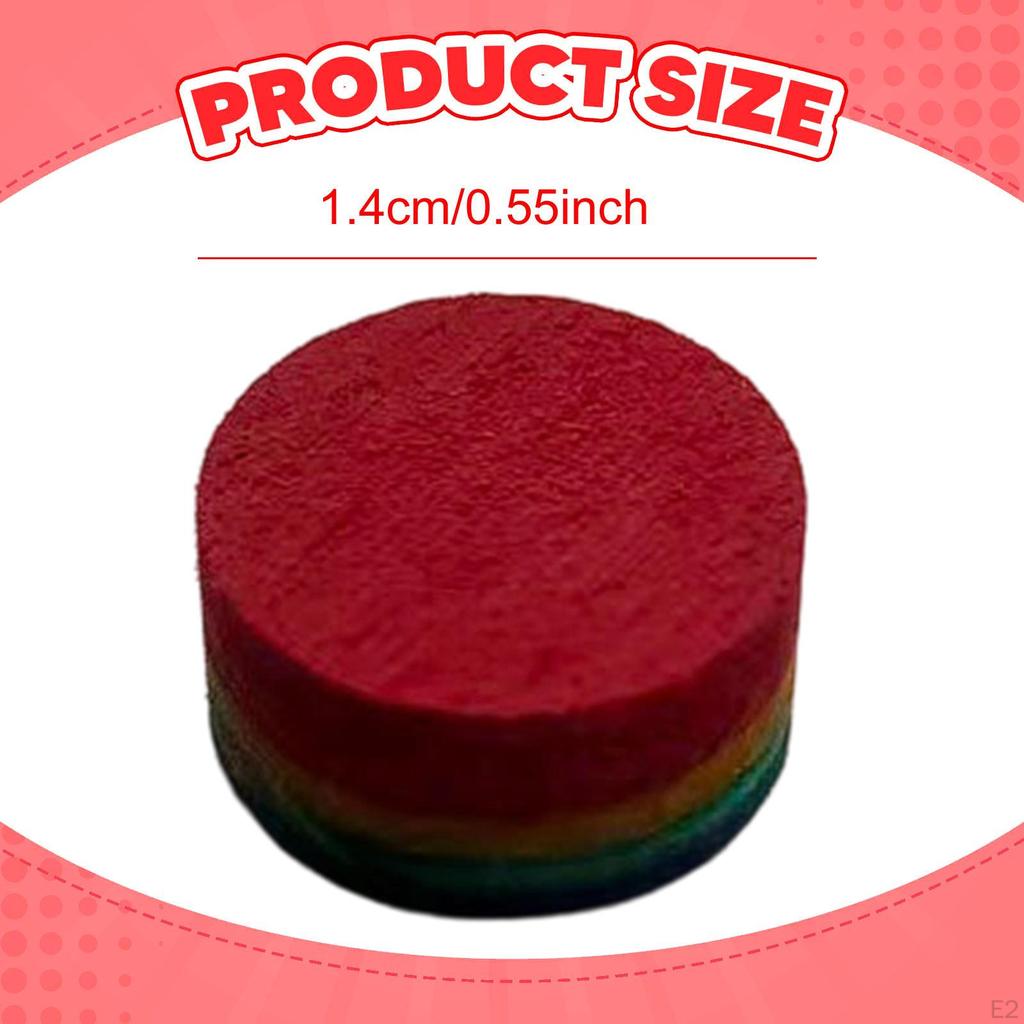 Pool Cue Tip Head Universal High Hardness Repair Break Jump Accessory for Club Pub Snooker