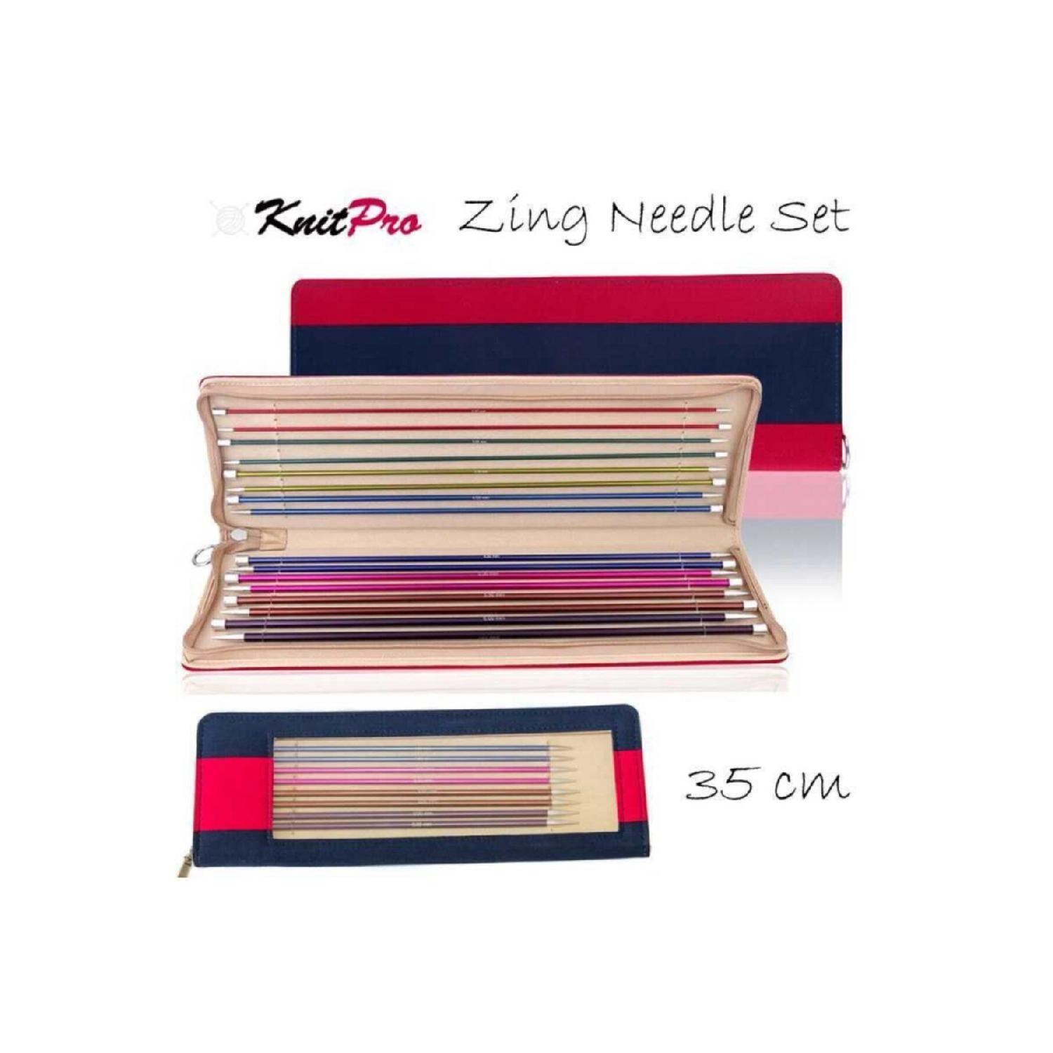 

(47407) Kntpro Zing Knitting Needle Set 35 Cm 0-4.9mm