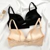 Smooth Seamless Small Chest Gather Underwear For Women Comfortable Upper Support Anti Shock Closed Bra Hollow Bra