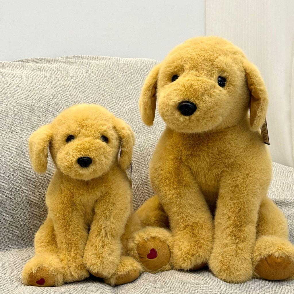 Urocza pluszowa lalka piesek - Złoty Retriever i Husky Towarzysz snu dla dzieci