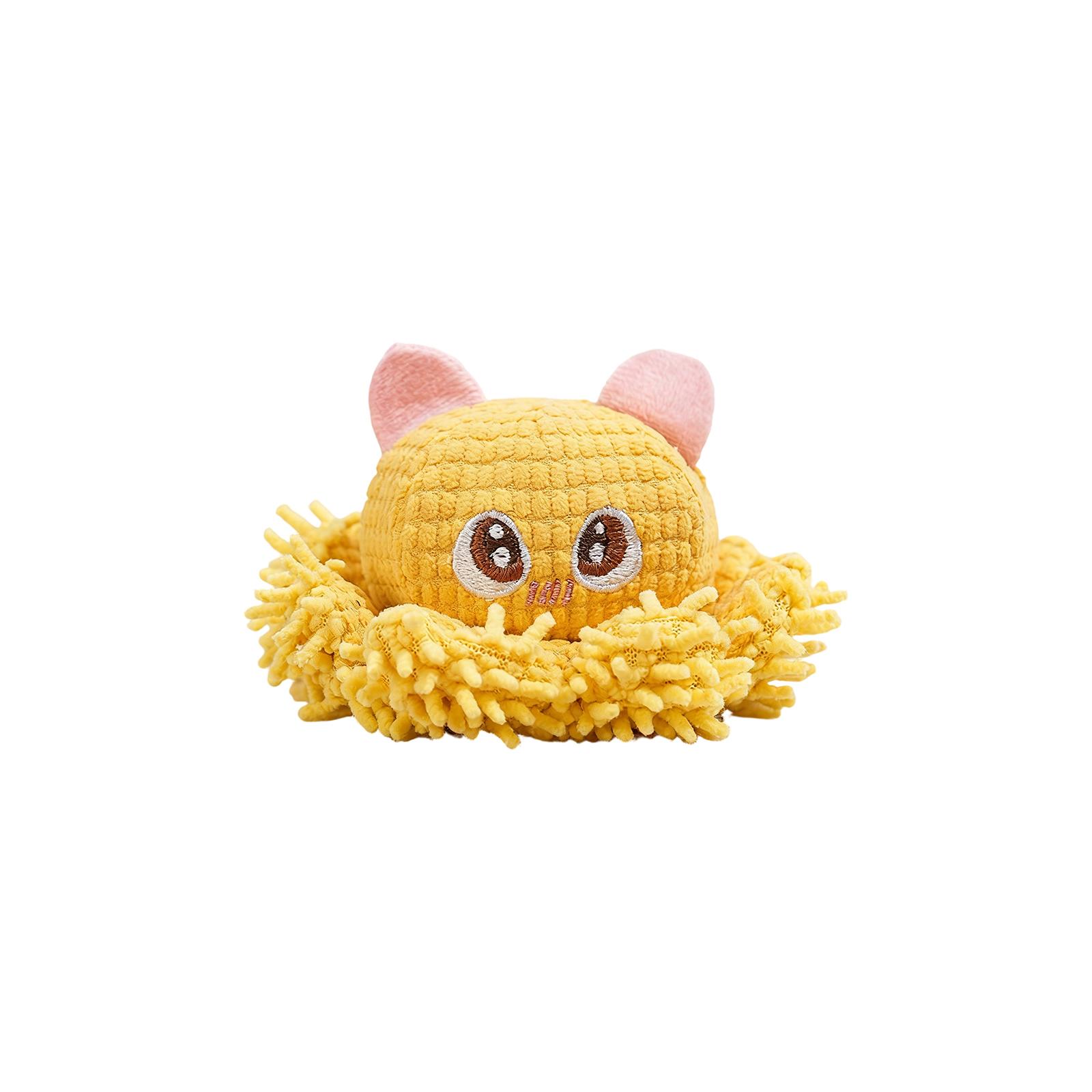 

Adorable Cartoon Squeaky Mop Plush Toy - Chew Toy For Dogs & Cats, Interactive Play Toy For Puppies And Small To Medium Pet One Size жовтий
