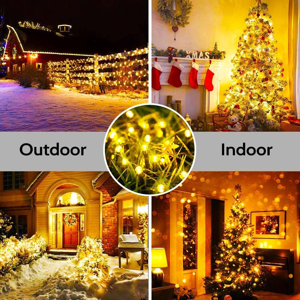 Solar Powered Led String Lights Outdoor Waterproof Fairy Lights String Solar Garland For Patio Wedding Christmas Garden Light