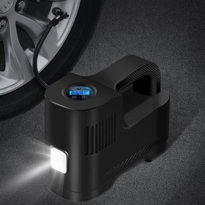 Portable Air Compressor Tire Inflator Multifunctional Air Pump Car Tire Pump  Easy To Operate Digital Display with Light