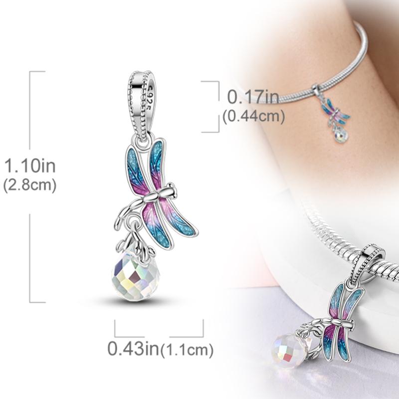 New Original Copper Charms Beads Pendants For Original Bracelet Necklaces Charm Women Diy Jewelry Gifts