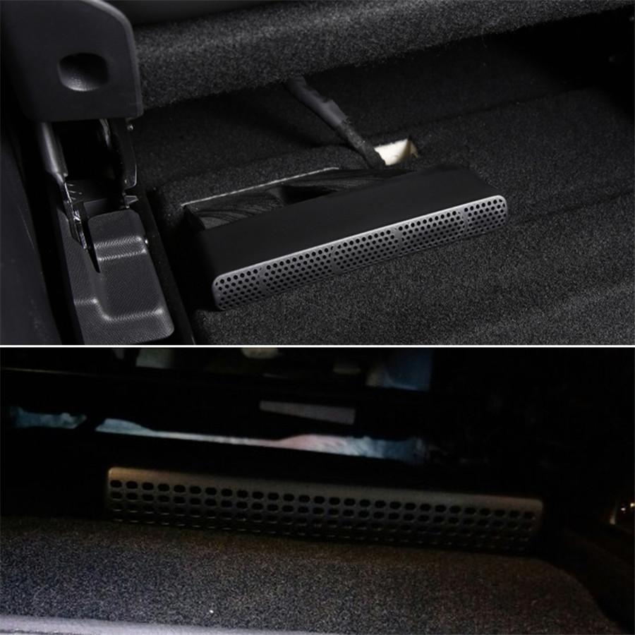 Car UnderSeat Air Conditioner Vent Protective Cover Grill For Peugeot 3008 17-18