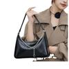 Cowhide Shoulder Women's Bag, Women's Fashion Simple Shopping Shell Bag Practical High-end Messenger Bag