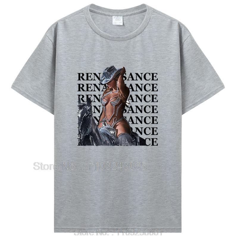 Singer New Album Beyonce Renaissance TShirt Tee For Fans Unisex Unisex Cotton Tshirt Fashion Tops Casual Streetwear
