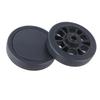 Ensemble de 8 Roues de Rechange pour Valise de Voyage 55x12mm Roues en Plastique à Roulette Kits de Réparation Roues de Rechange pour Étagère